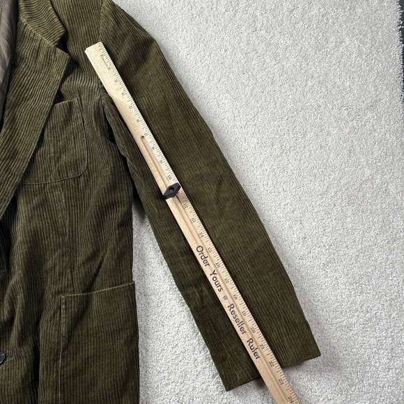 J Crew Oarsman Corduroy Blazer Men's Medium Brown Jacket Sport Coat Preppy - Picture 11 of 13